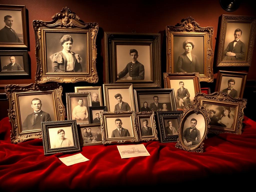 Portraits in Sepia exhibit